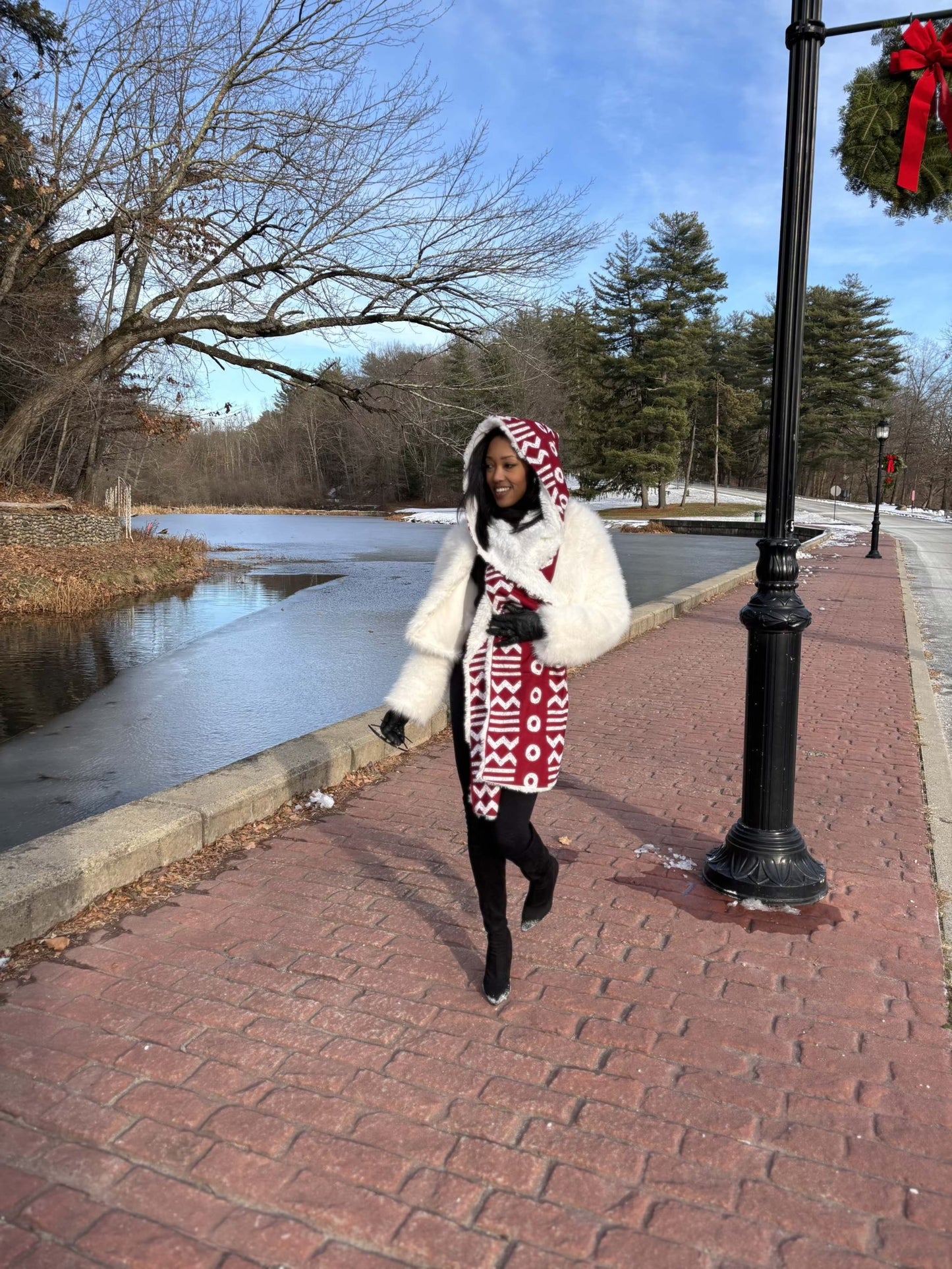 Kome Ankara Winter Faux Fur Scarf