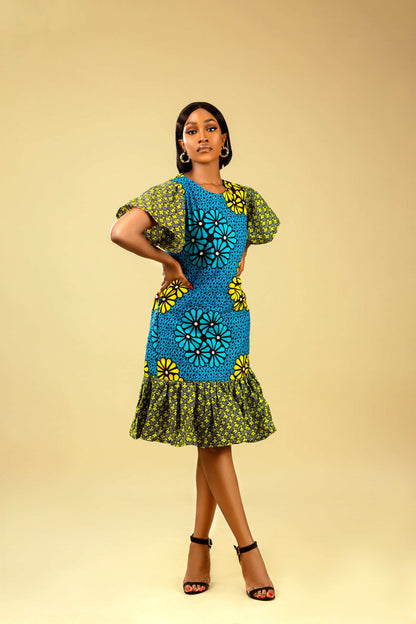 modern summer modern short african dresses 27 Stunning Modern Short African Dresses: A Fusion of Tradition and Trend