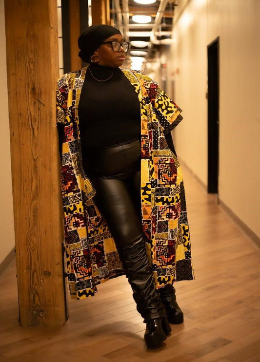 Destinee Ankara Kimono