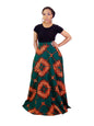 OGECHI AFRICAN PRINT MAXI SKIRT