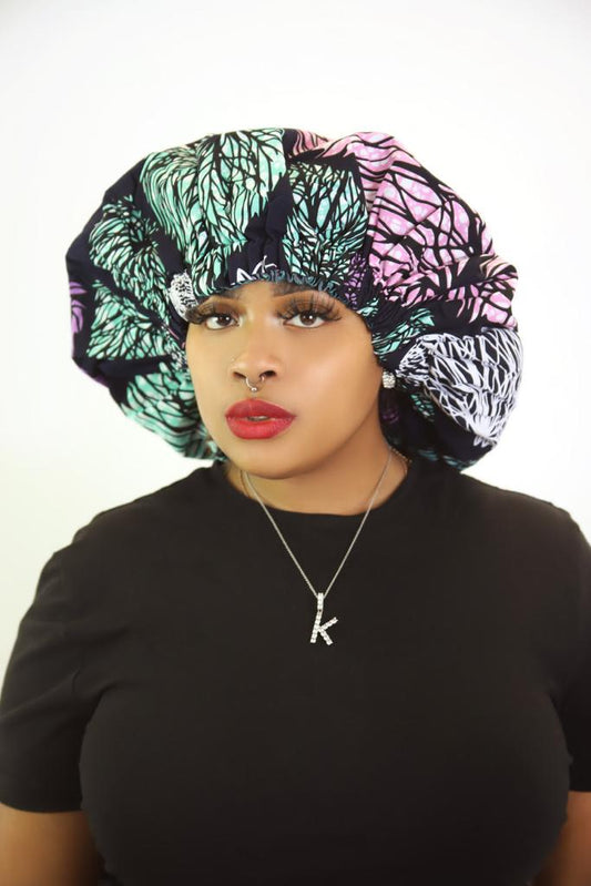 Oba Satin Lined Hair Bonnet